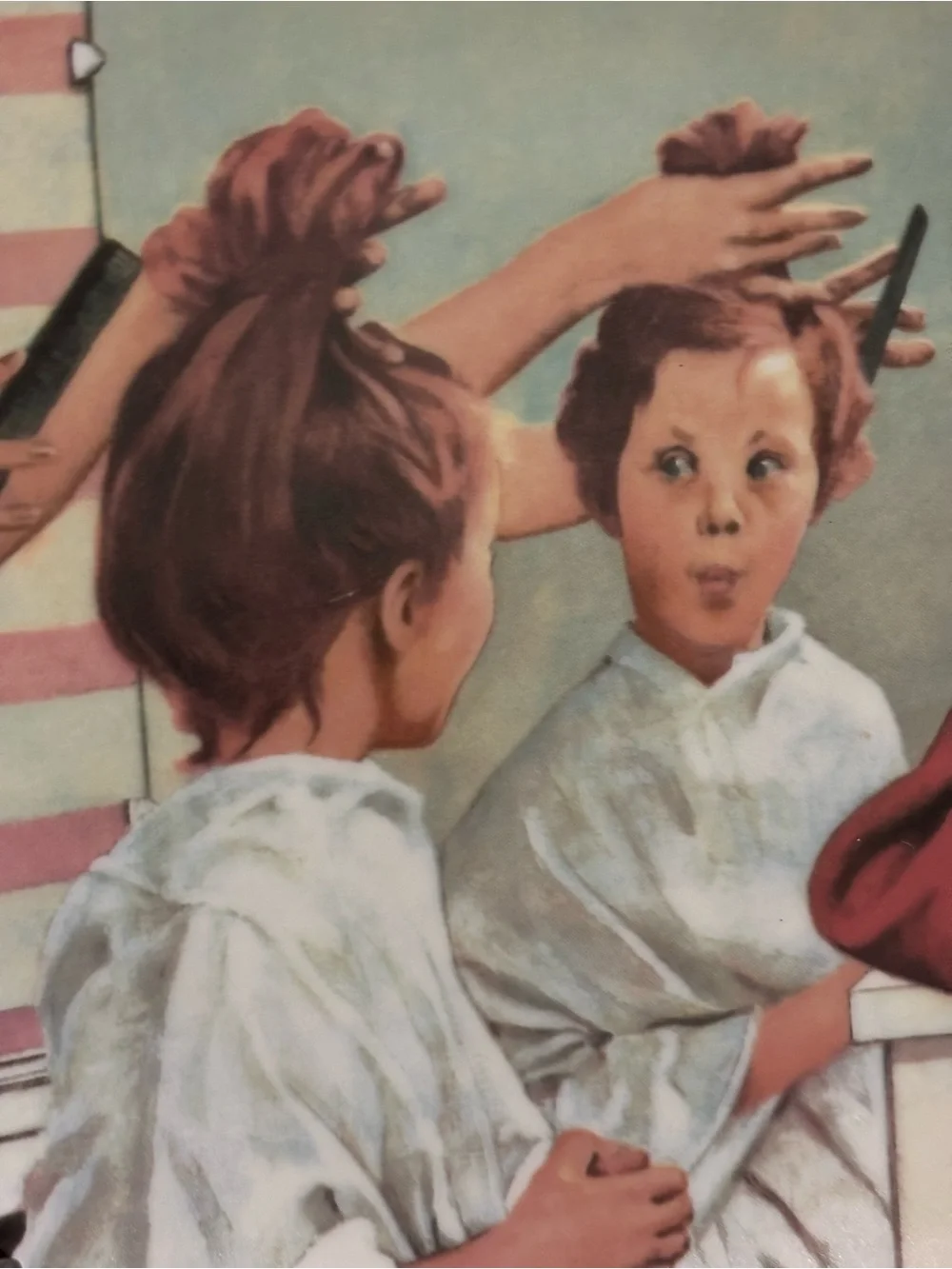 Norman Rockwell Collectors Plate A New Look 1990 Collectible